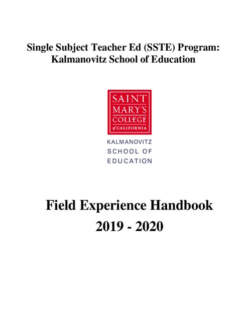 single subject teaching credential programs